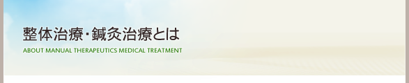 上尾 整体治療・鍼灸治療とは